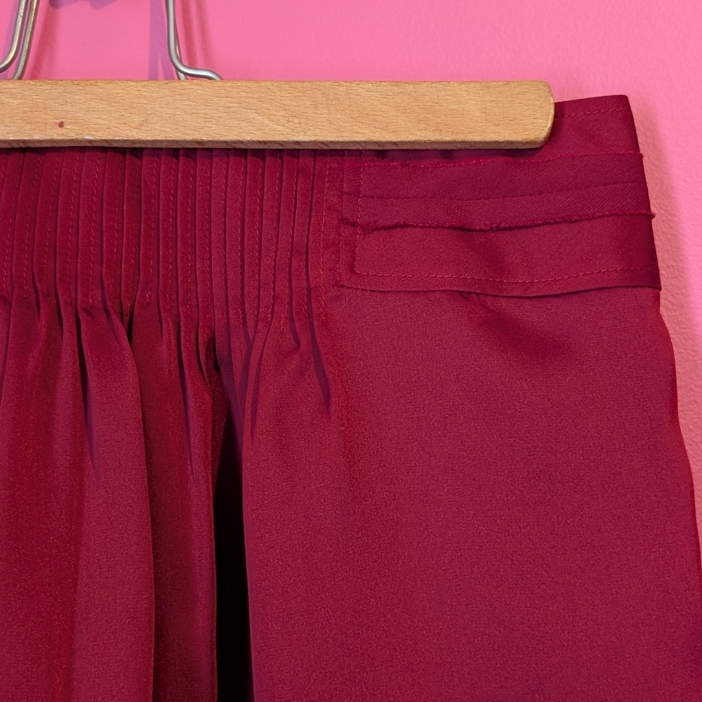 Jacob nwt Pleated Satin Skirt size small - Picture 3 of 6